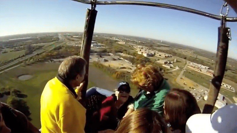 90 Year Old's Bucket List Balloon Flight