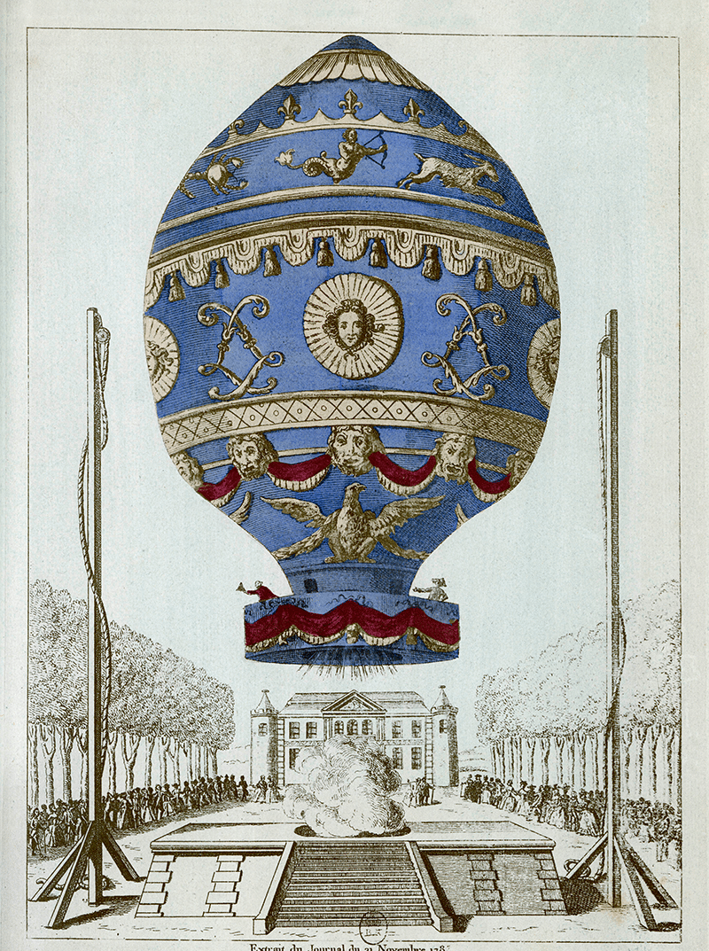 The First Hot Air Balloon Flight in History: A Journey to the Skies
