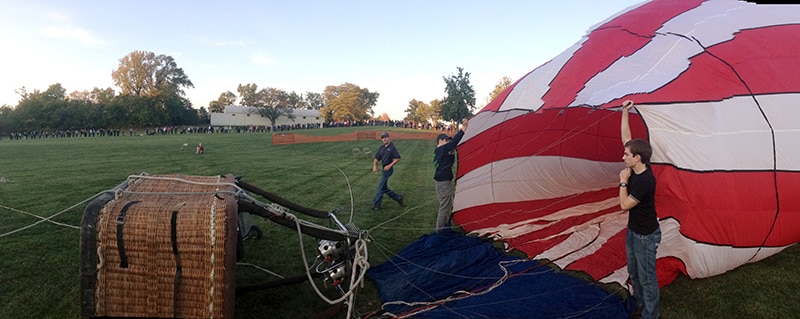 Truman University Hot Air Balloon Tether