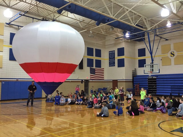 Hot Air Balloon Research Project at Sunnyvale ISD Middle School