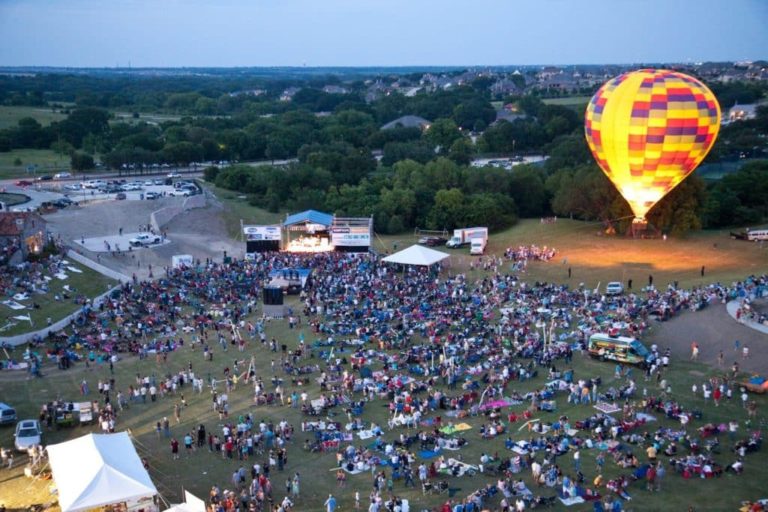 Hot Air Balloon Tether at Georgia's Berry College