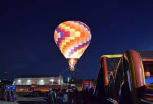 plano balloon festival tethered ride and balloon glow-rohr balloons